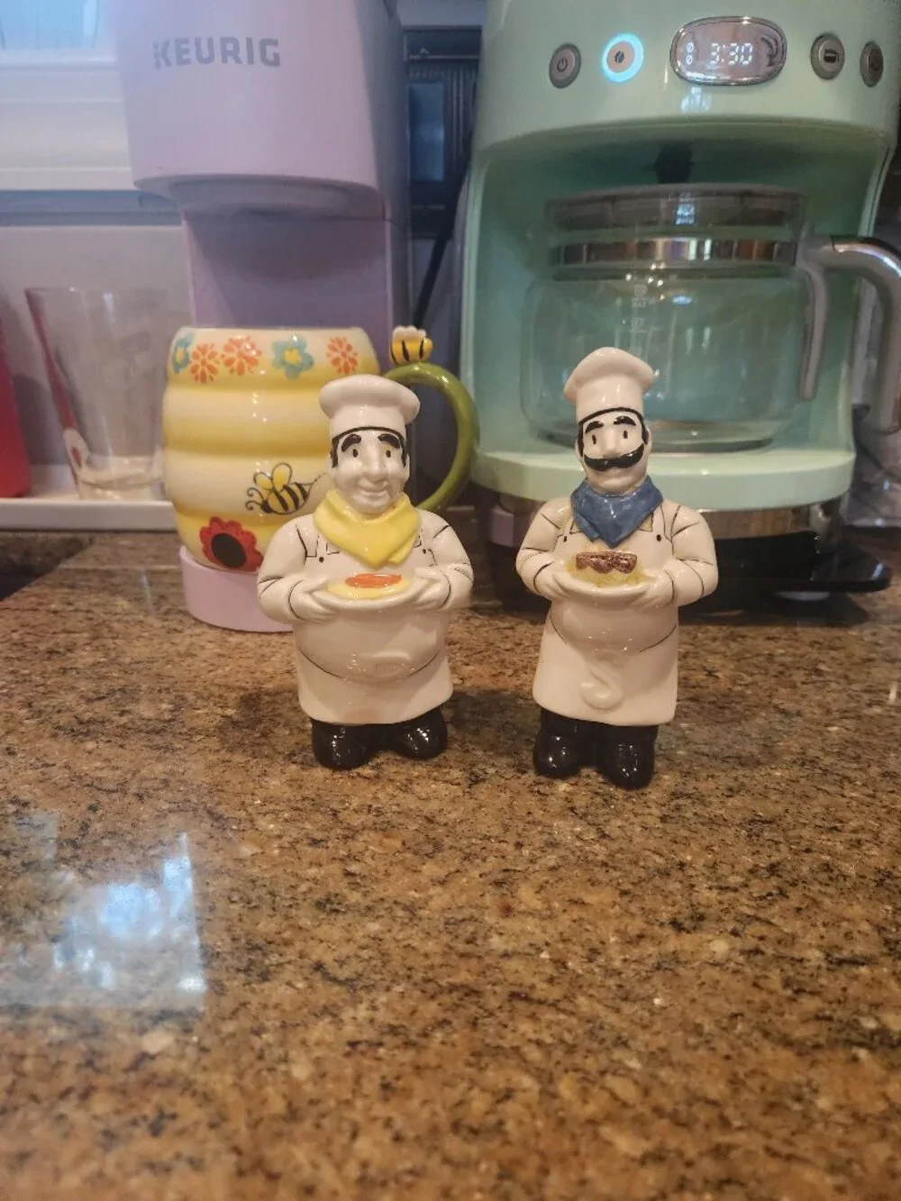 Chef Salt and Pepper Shakers